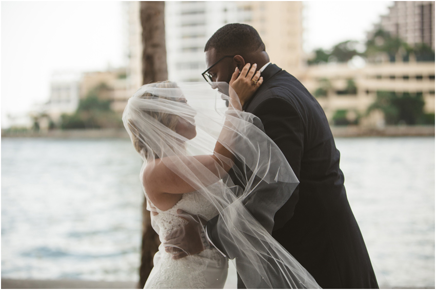 1st look miami seafair yacht wedding