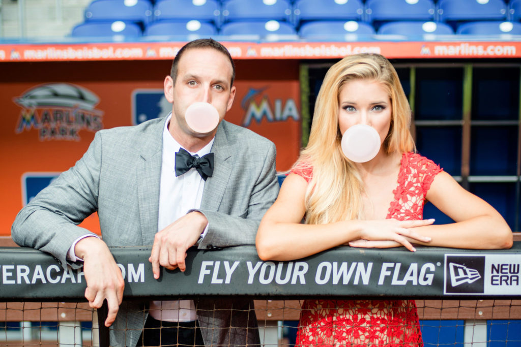 BASEBALL ENGAGEMENT SHOOT