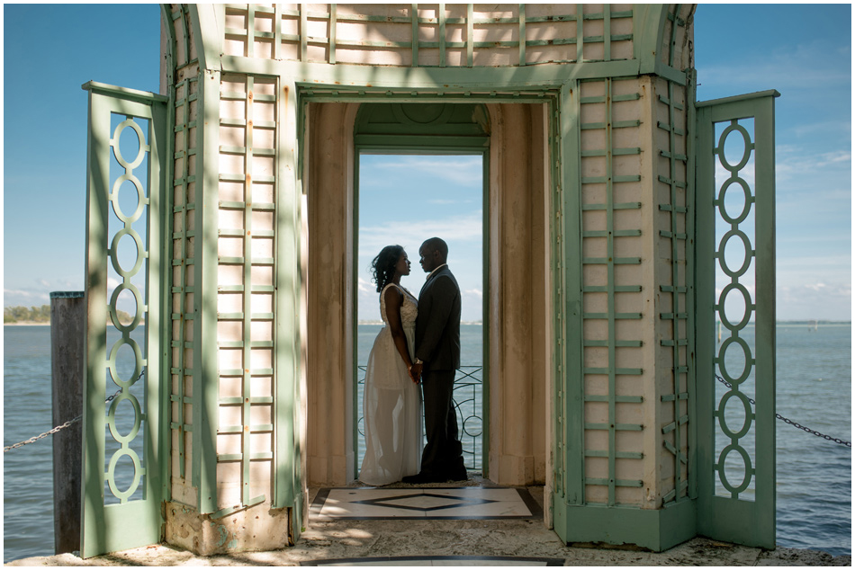 Vizcaya Gardens Engagement photography