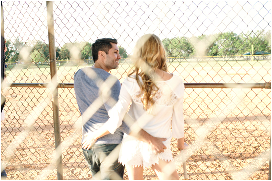 baseball theme engagement photos miami