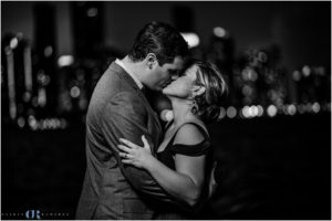 miami skyline engagement photos