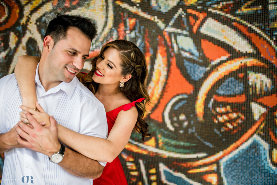 calle ocho engagement photos