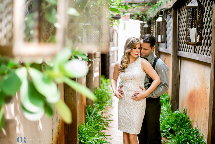 calle ocho engagement shoot