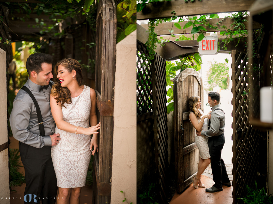 calle ocho engagement shoot