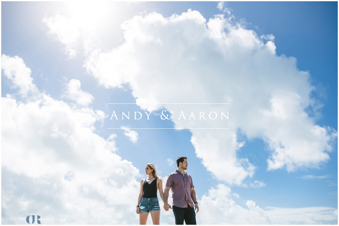 miami beach engagement photo