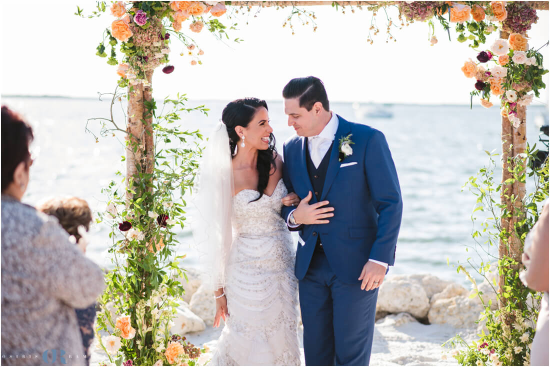 Key Largo beach wedding