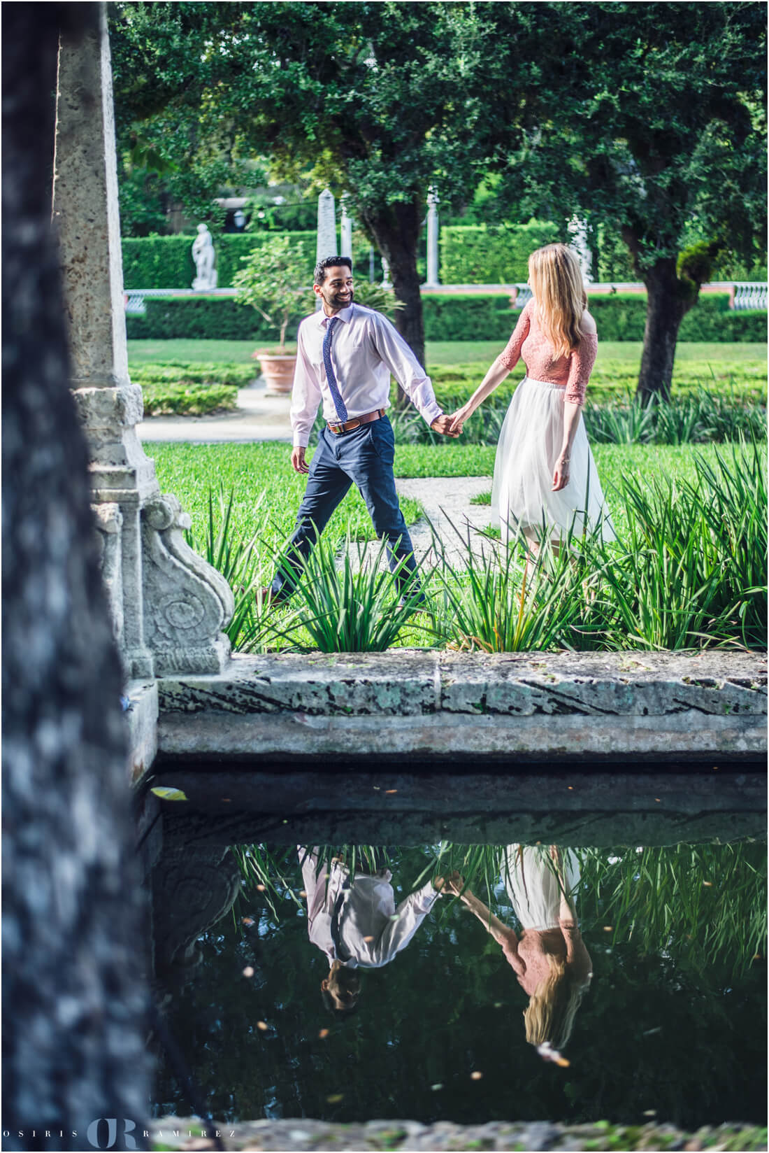 Vizcaya engagement photos