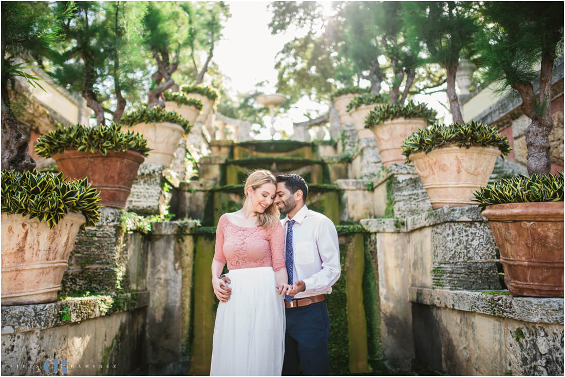 Vizcaya engagement photos