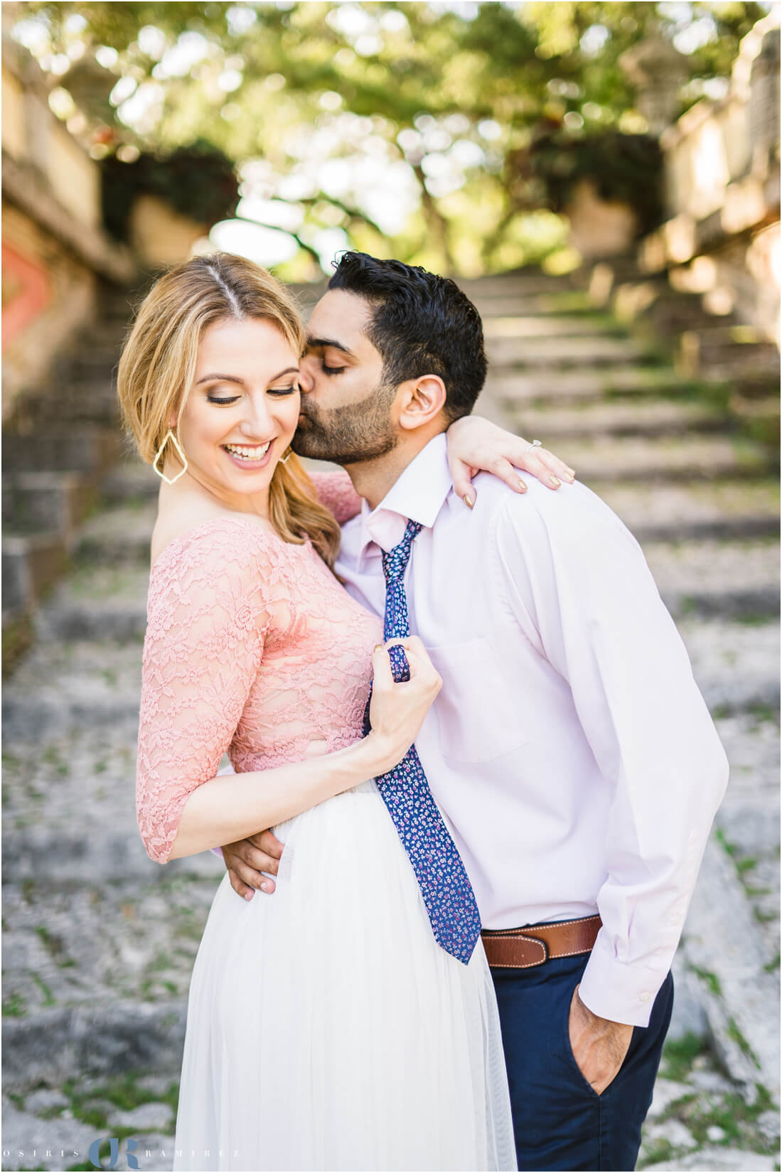 Vizcaya engagement photos