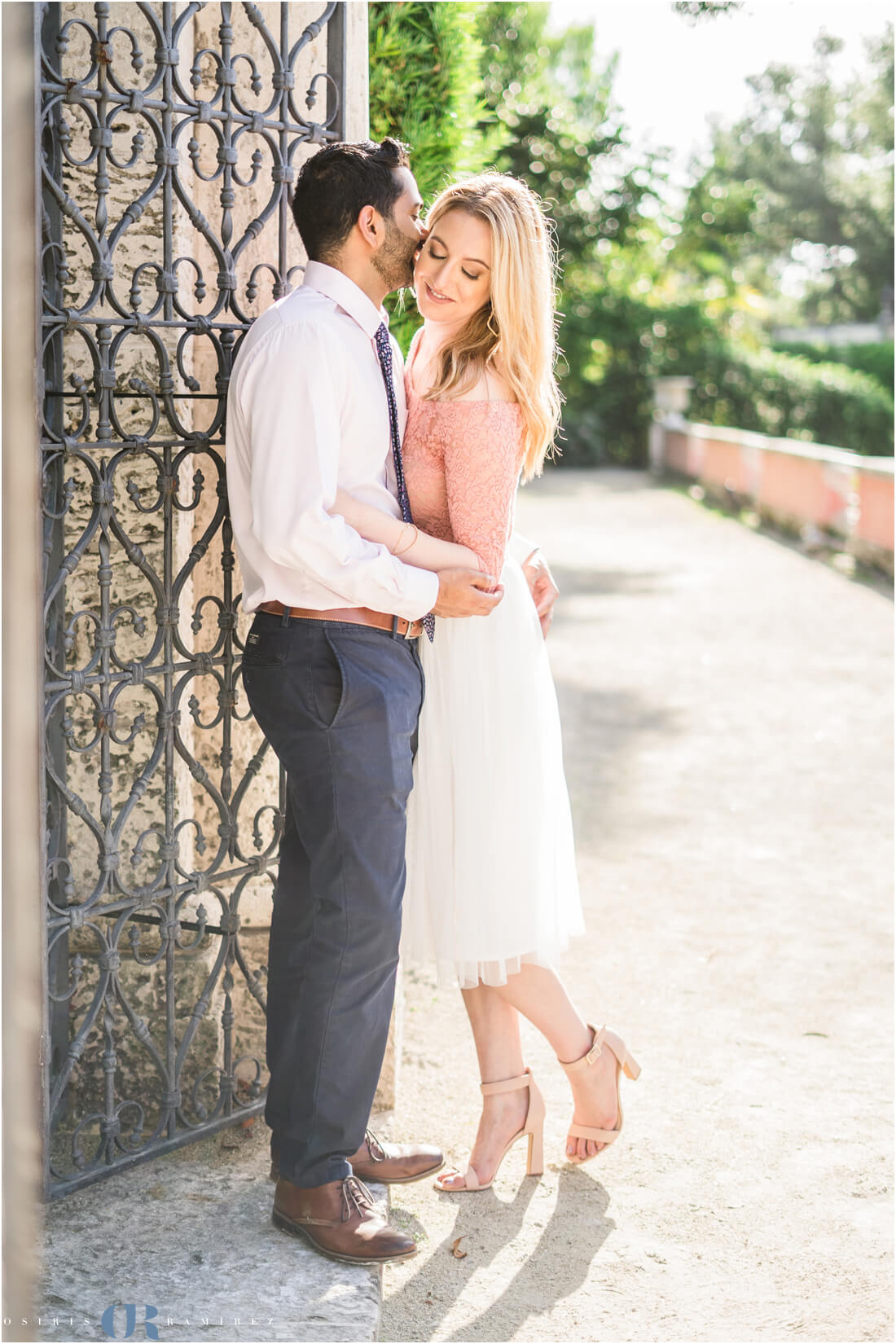 Vizcaya engagement photos