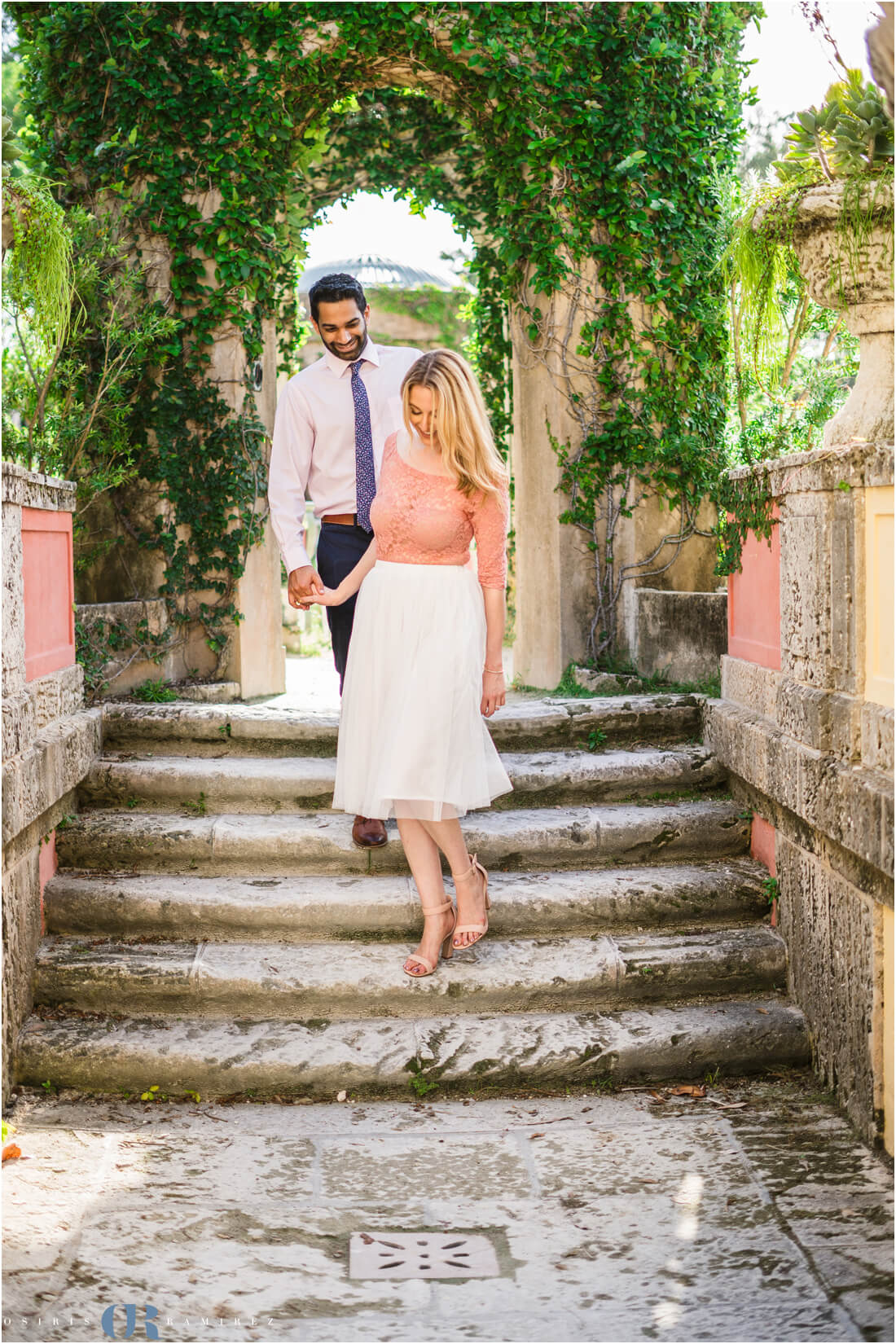 Vizcaya engagement photos