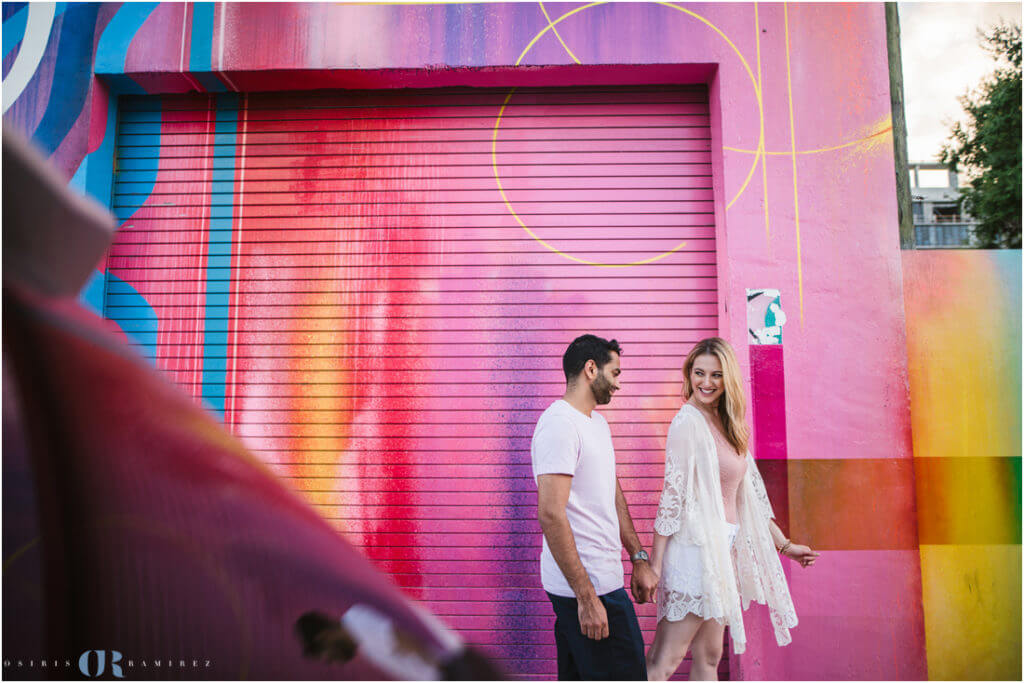 Wynwood engagement photos