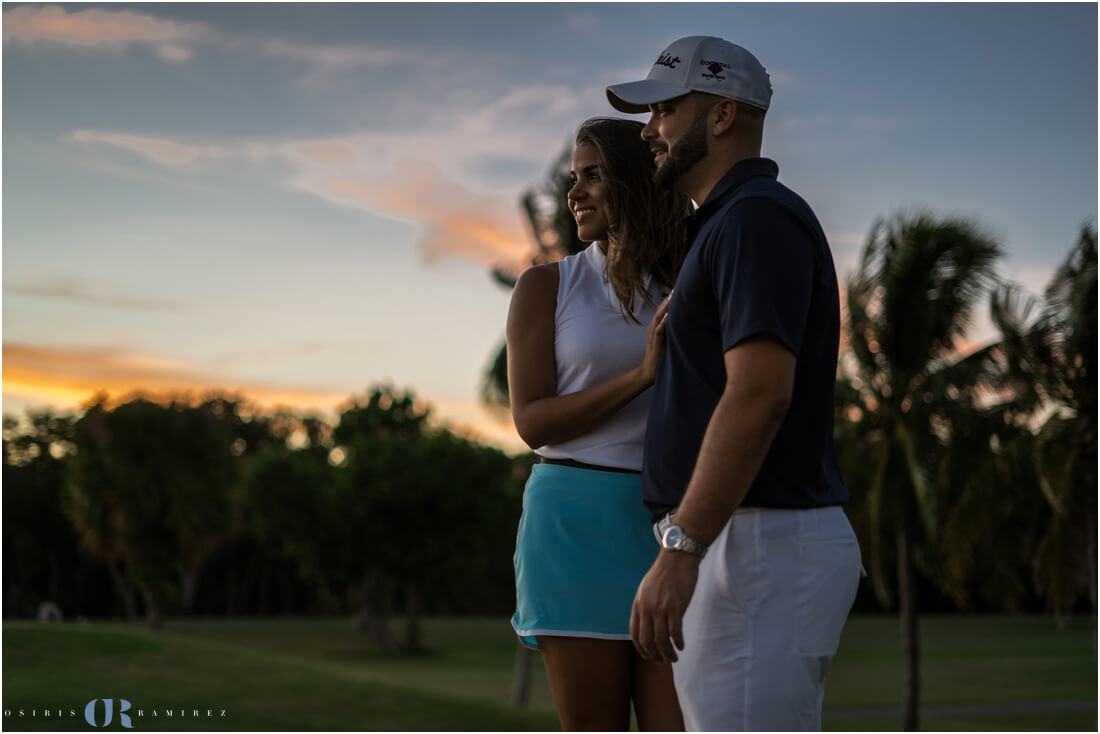 Crandon Park Key Biscayne Beach & Golf Course Engagement Photos