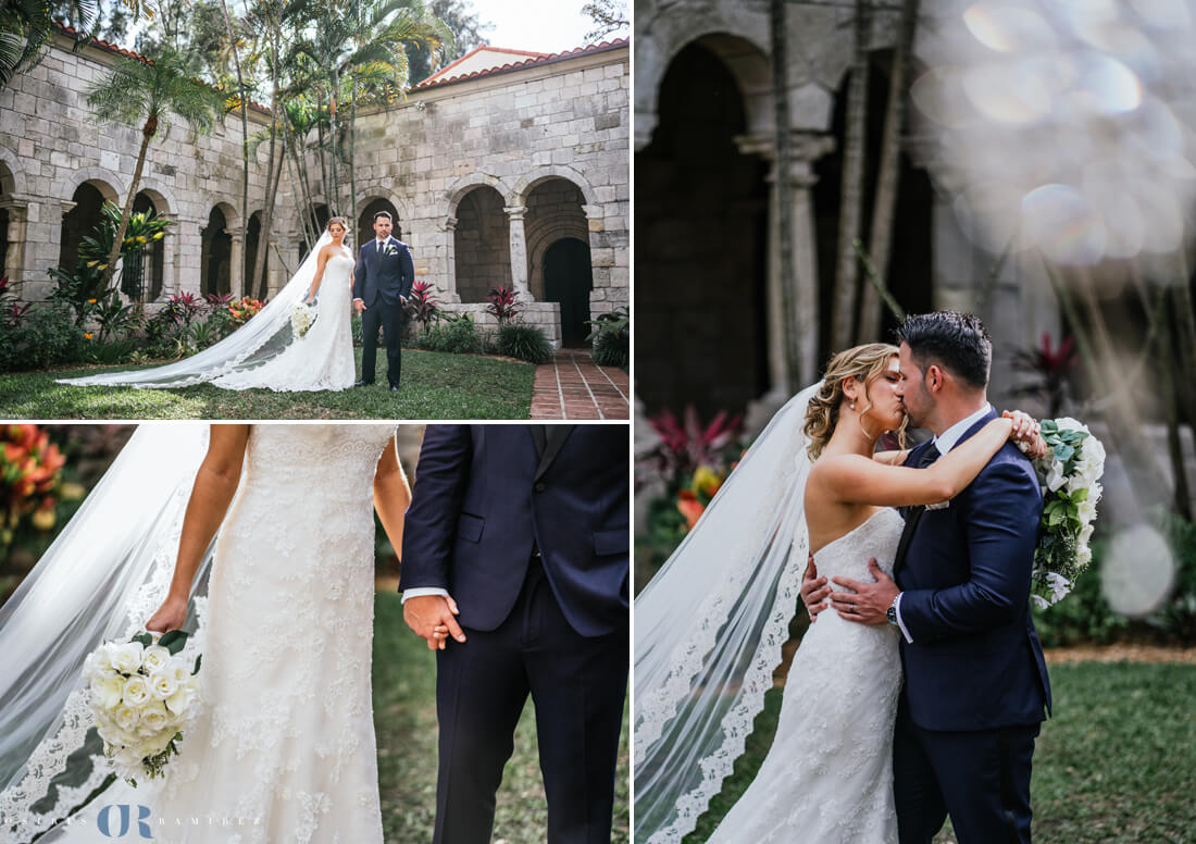 ancient spanish monastery wedding