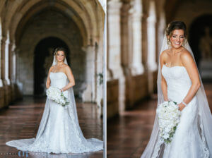 ancient spanish monastery wedding