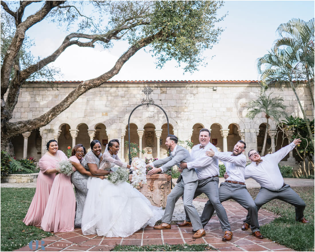 Spanish Monastery Wedding Photography Miami