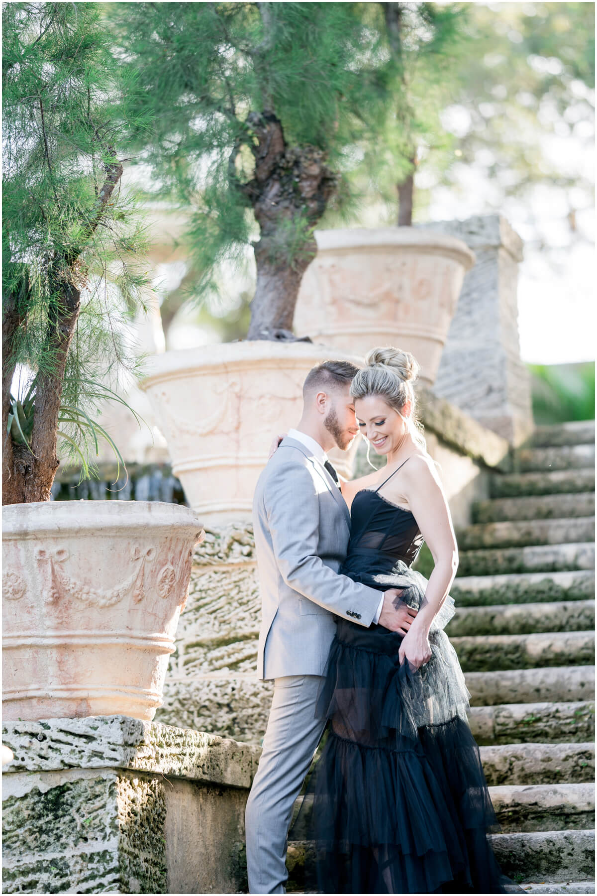 Vizcaya engagement shoot